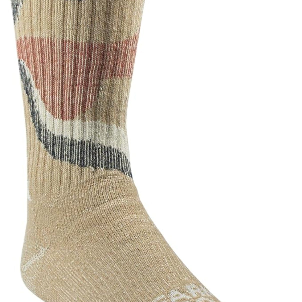 Farm to Feet Tahoe Full Cushion Crew Socks  -  Small / Khaki