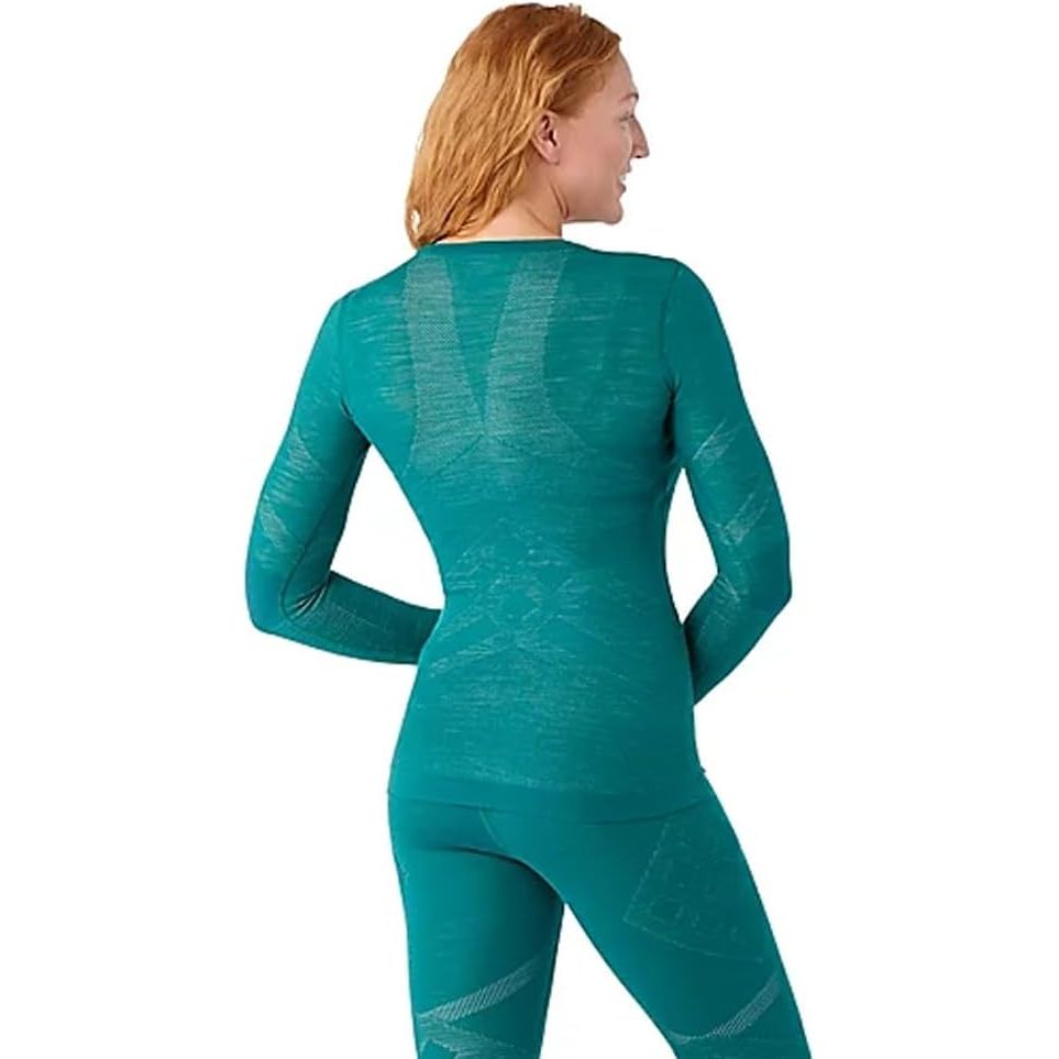 Smartwool Womens Intraknit Thermal Merino Base Layer Crew - Clearance -