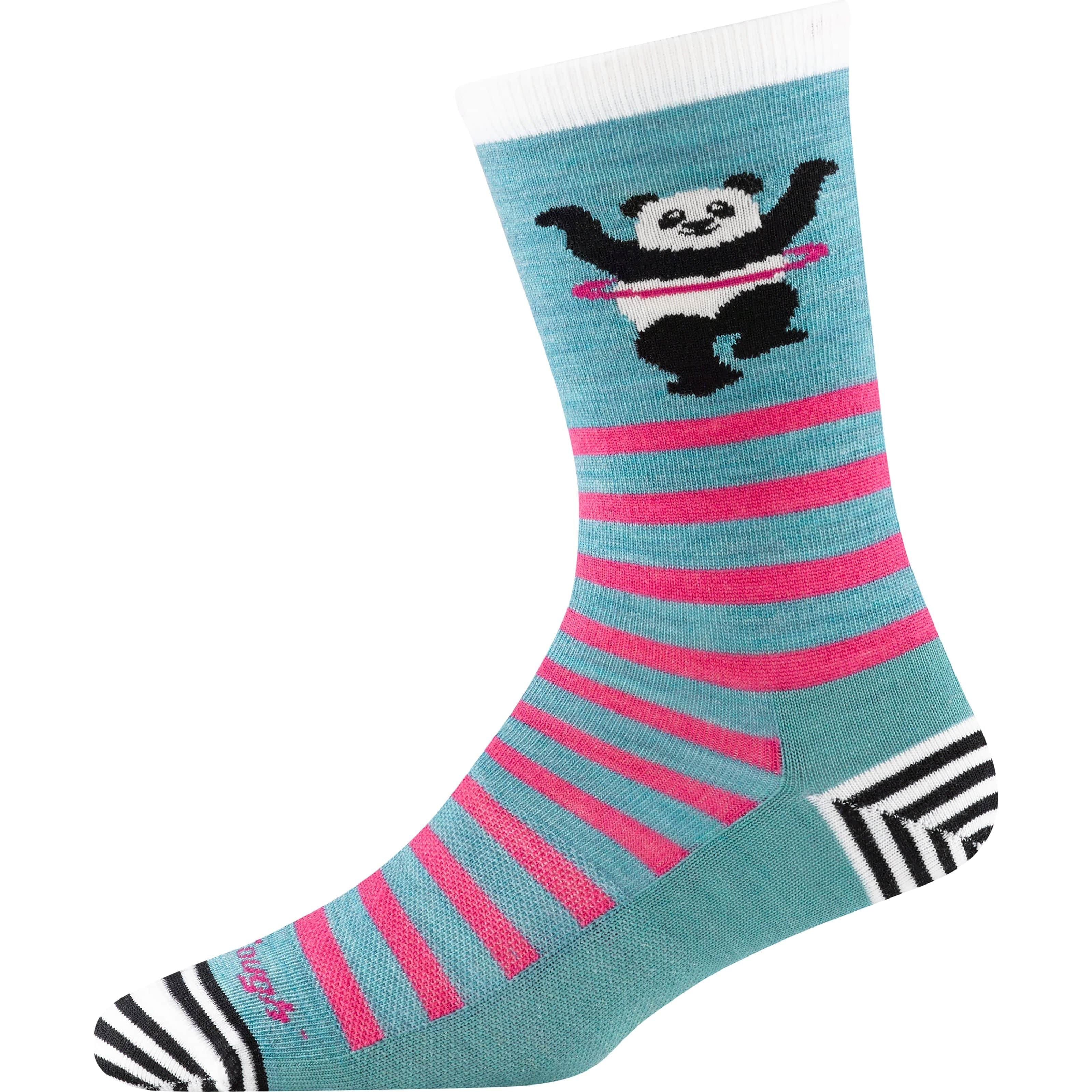Darn Tough Womens Animal Haus Crew Lightweight Lifestyle Socks  -
