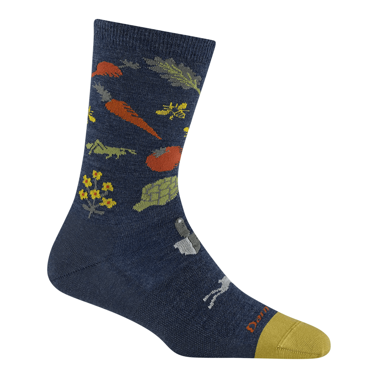 Darn Tough Womens Farmers Market Crew Lightweight Lifestyle Socks