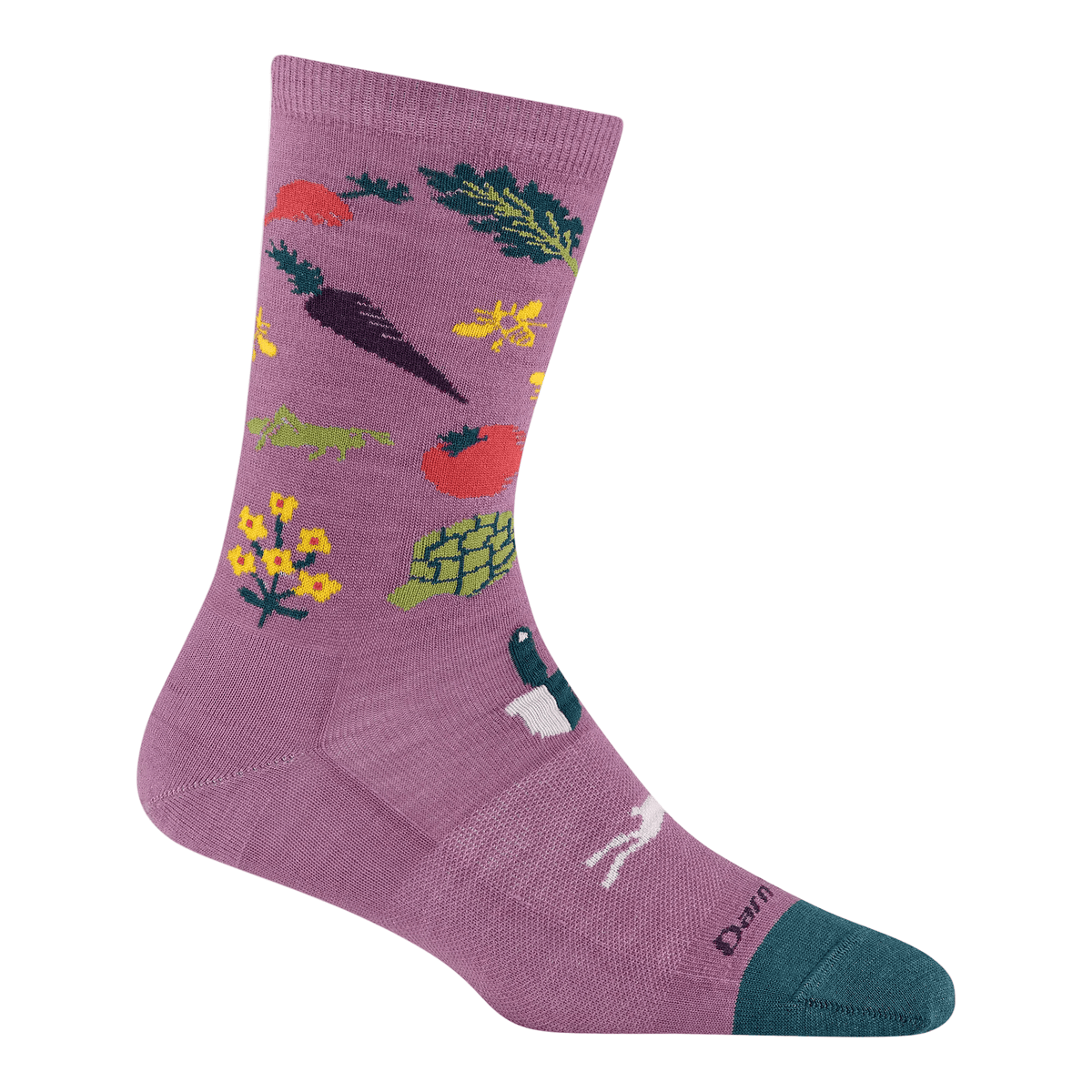 Darn Tough Womens Farmers Market Crew Lightweight Lifestyle Socks