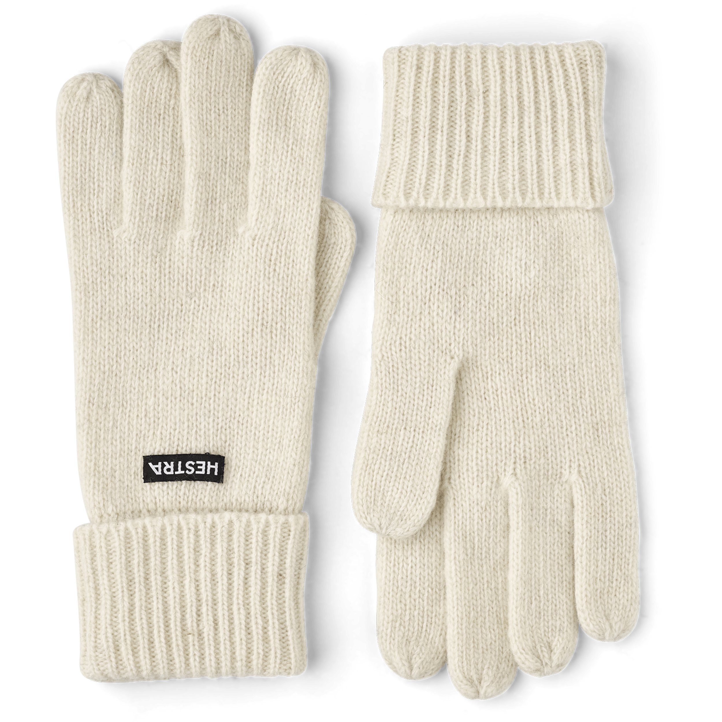 Hestra Pancho Liner 5-Finger Gloves  -  3 / Off White