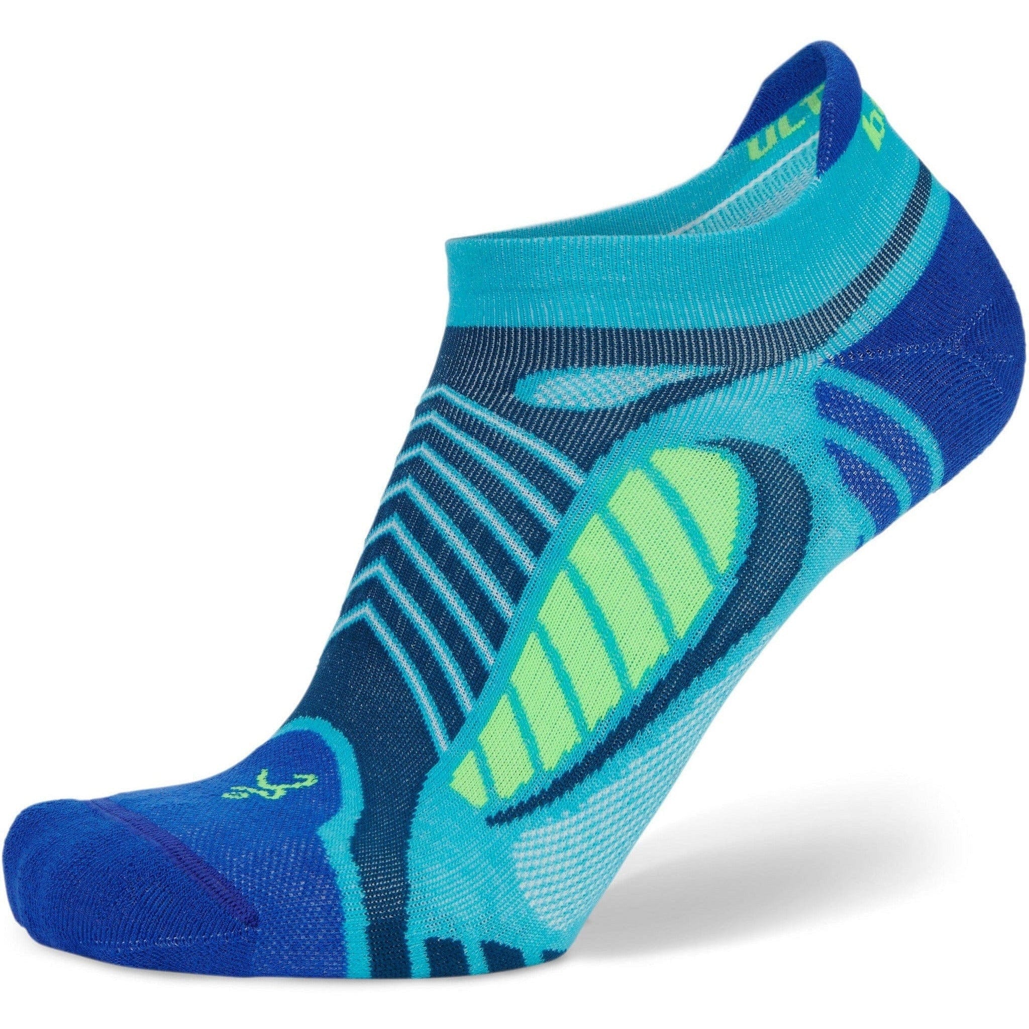 Balega Ultra Light No Show Socks - Clearance  -  Large / Blue Radiance