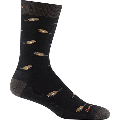 Darn Tough Mens Sawtooth Crew Lightweight Lifestyle Socks  -