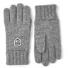 Hestra Basic Wool Gloves  -  6 / Gray