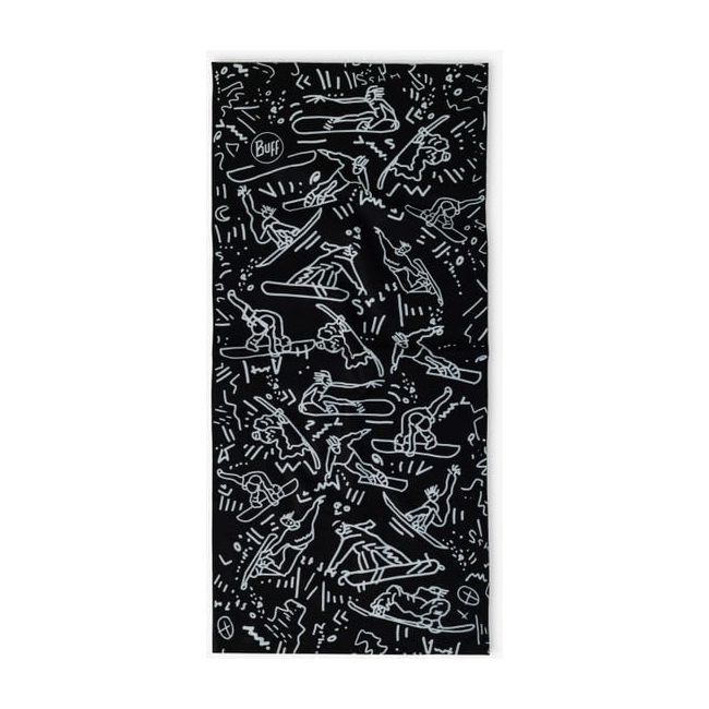 Buff Kids Original EcoStretch Multifunctional Neckwear - One Size Fits Most / Tivat Black