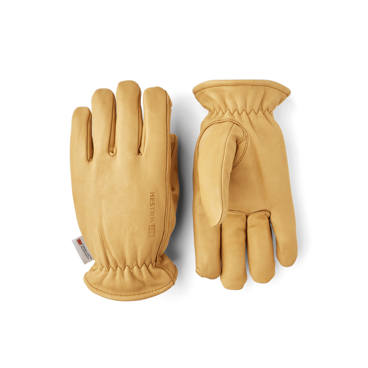Hestra Cow Driver Insulated Work Gloves  -  7 / Yellow