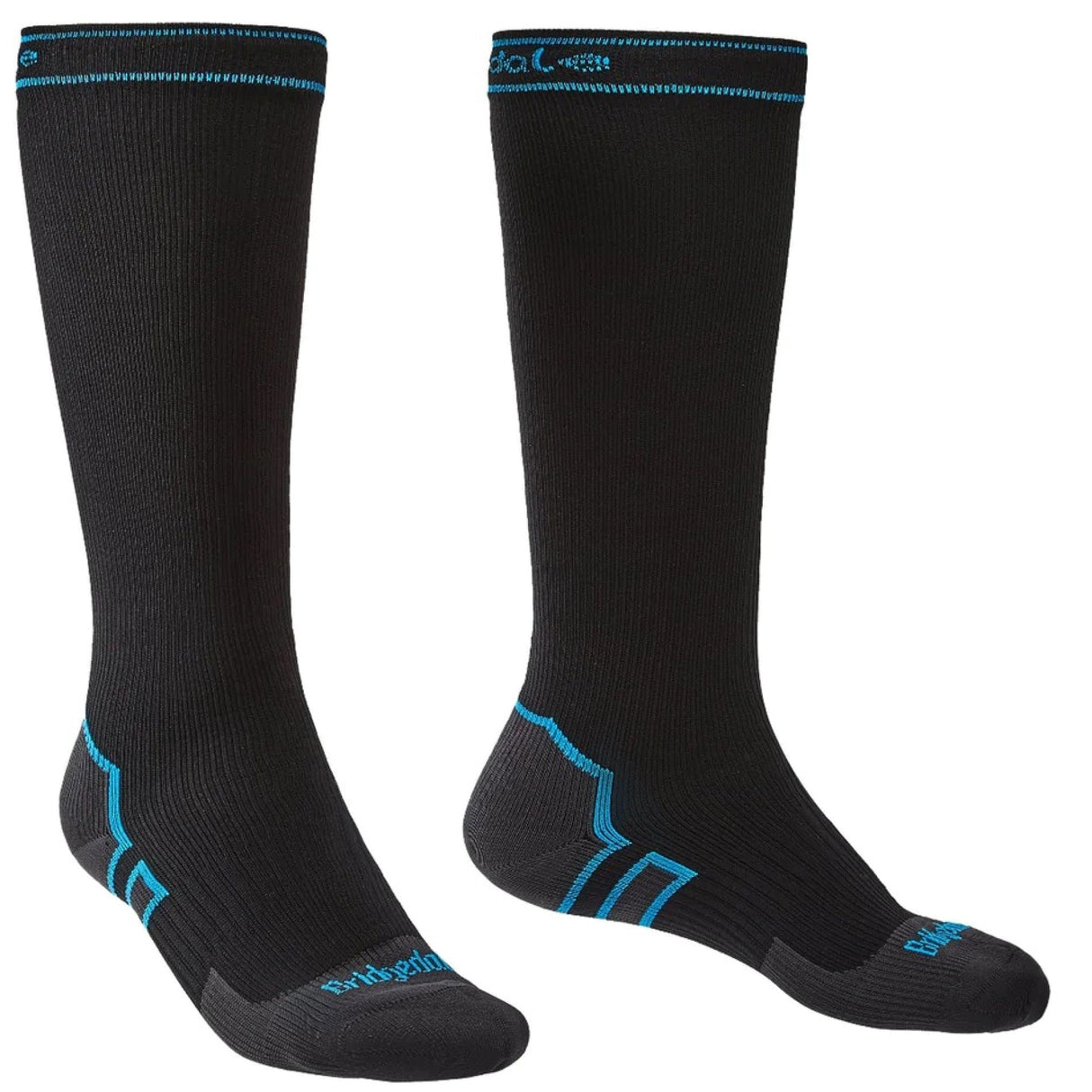 Bridgedale StormSock Midweight Knee Waterproof Socks  -  Small / Black