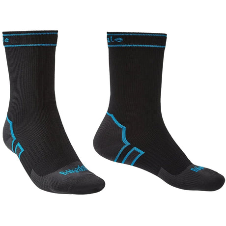 Bridgedale Waterproof Midweight Storm Performance Crew Socks  -  Small / Black