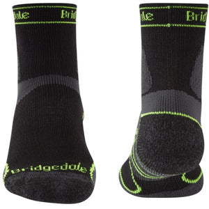 Bridgedale Mens Lightweight T2 Merino Sport 3/4 Crew Socks  - 