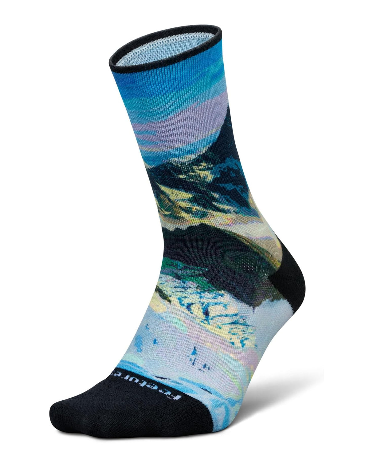Feetures Elite Light Cushion Mini Crew Socks  -  Medium / Rocky