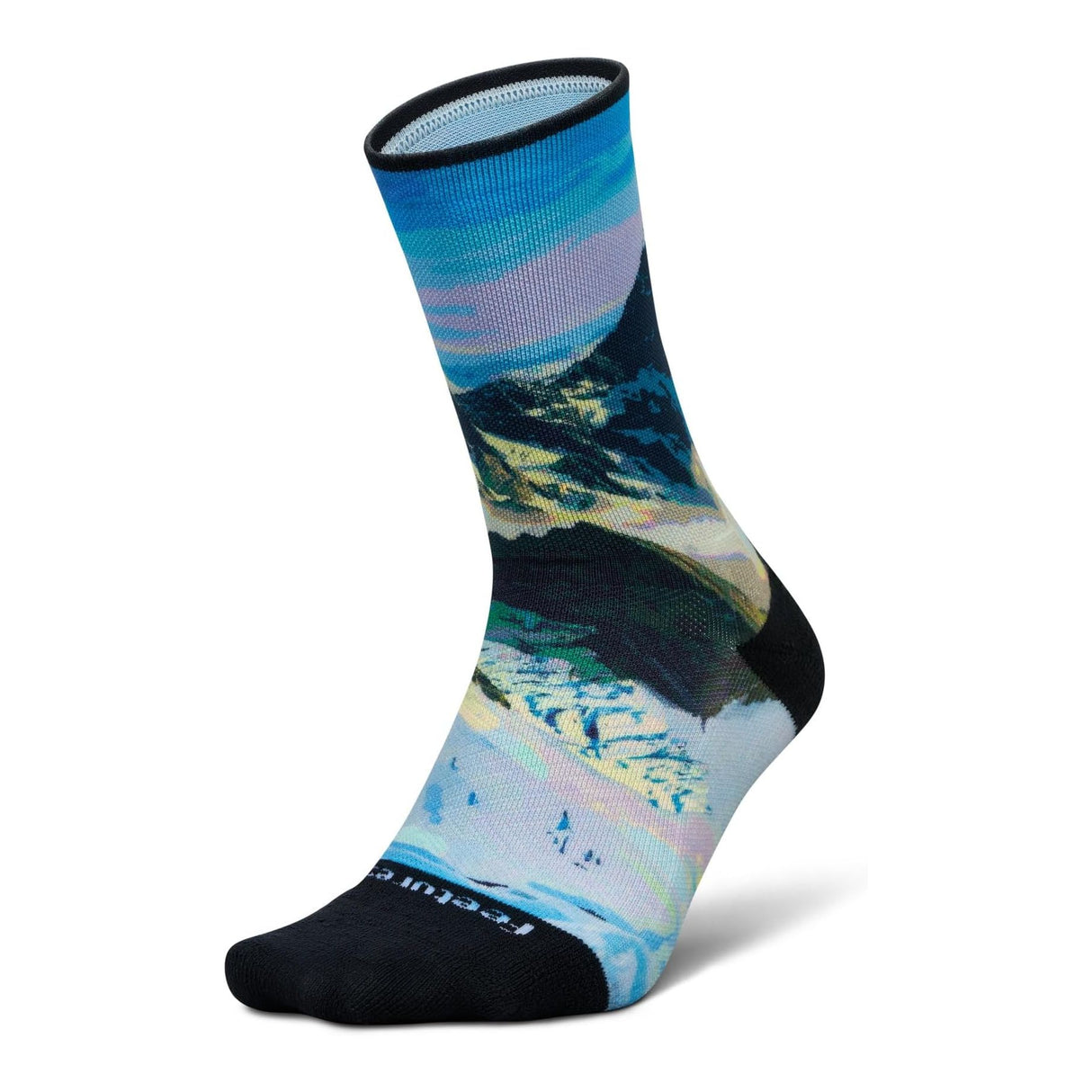 Feetures Elite Light Cushion Mini Crew Socks - Medium / Rocky