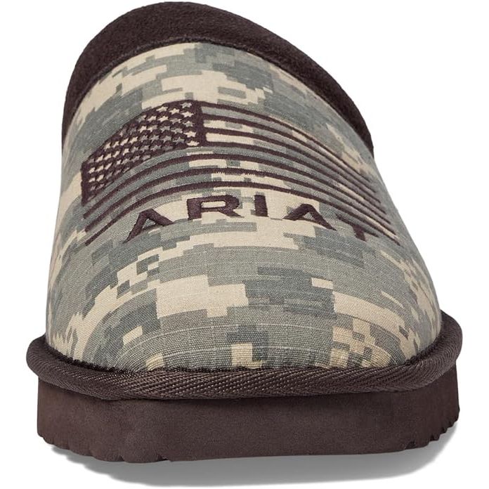 Ariat Mens Square Toe Slippers  -  12 / Digi Camo