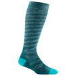 Darn Tough Womens RFL Over-the-Calf Ultra-Lightweight Ski & Snowboard Socks - Clearance  -  Small / Neptune