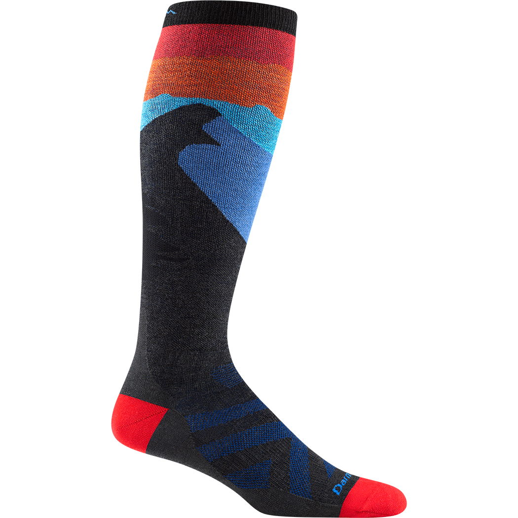Darn Tough Mens Solstice Over-the-Calf Lightweight Ski & Snowboard Socks  -