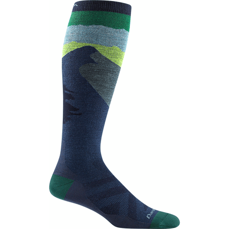 Darn Tough Mens Solstice Over-the-Calf Lightweight Ski & Snowboard Socks - Clearance  -