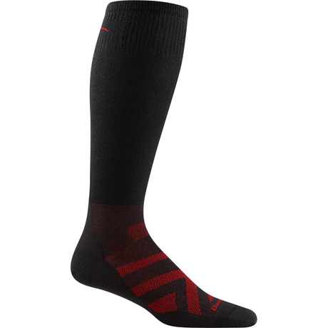 Darn Tough Mens RFL Thermolite Over-the-Calf Ultra-Lightweight Ski & Snowboard Socks  -  Medium / Black