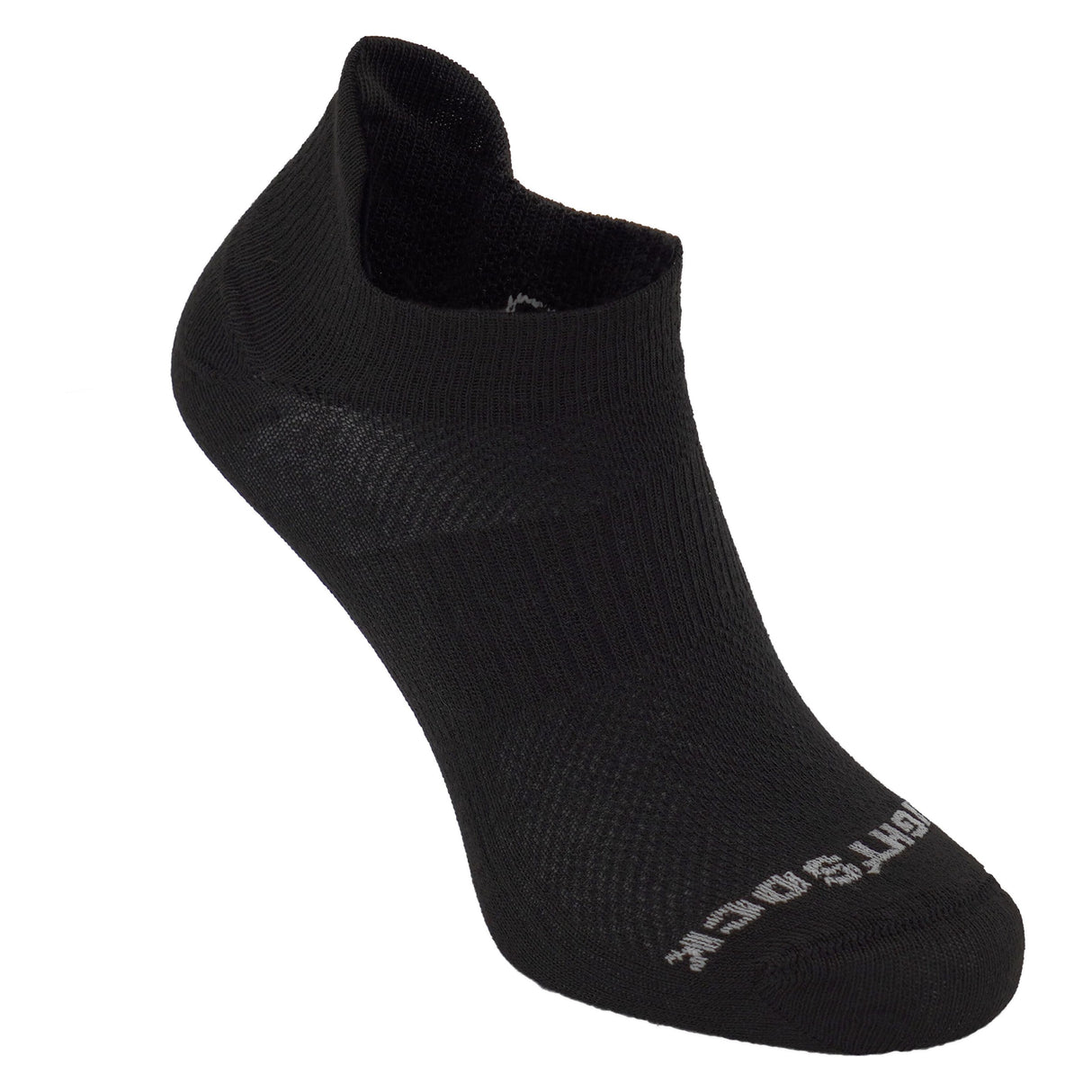 Wrightsock Coolmesh II Tab Socks  -  Small / Black / Single Pair