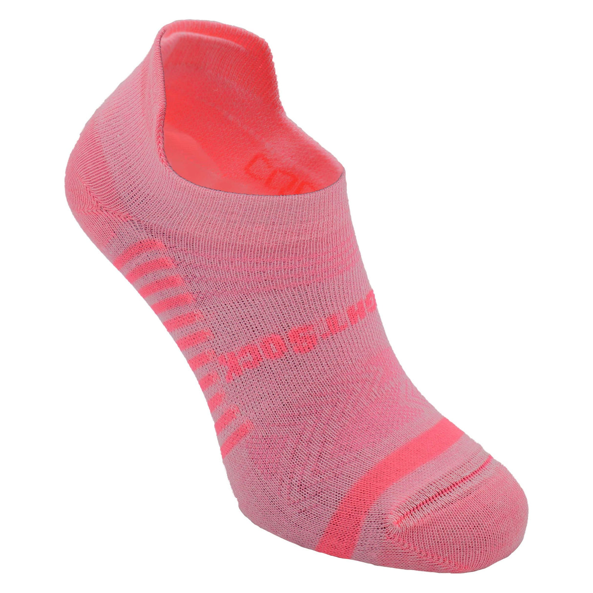Wrightsock Coolmesh II Tab Socks  -  Small / Strawberry Pink / Single Pair