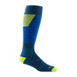 Darn Tough Mens Function X Over-the-Calf Midweight Ski & Snowboard Socks - Clearance  -  Medium / Dark Teal