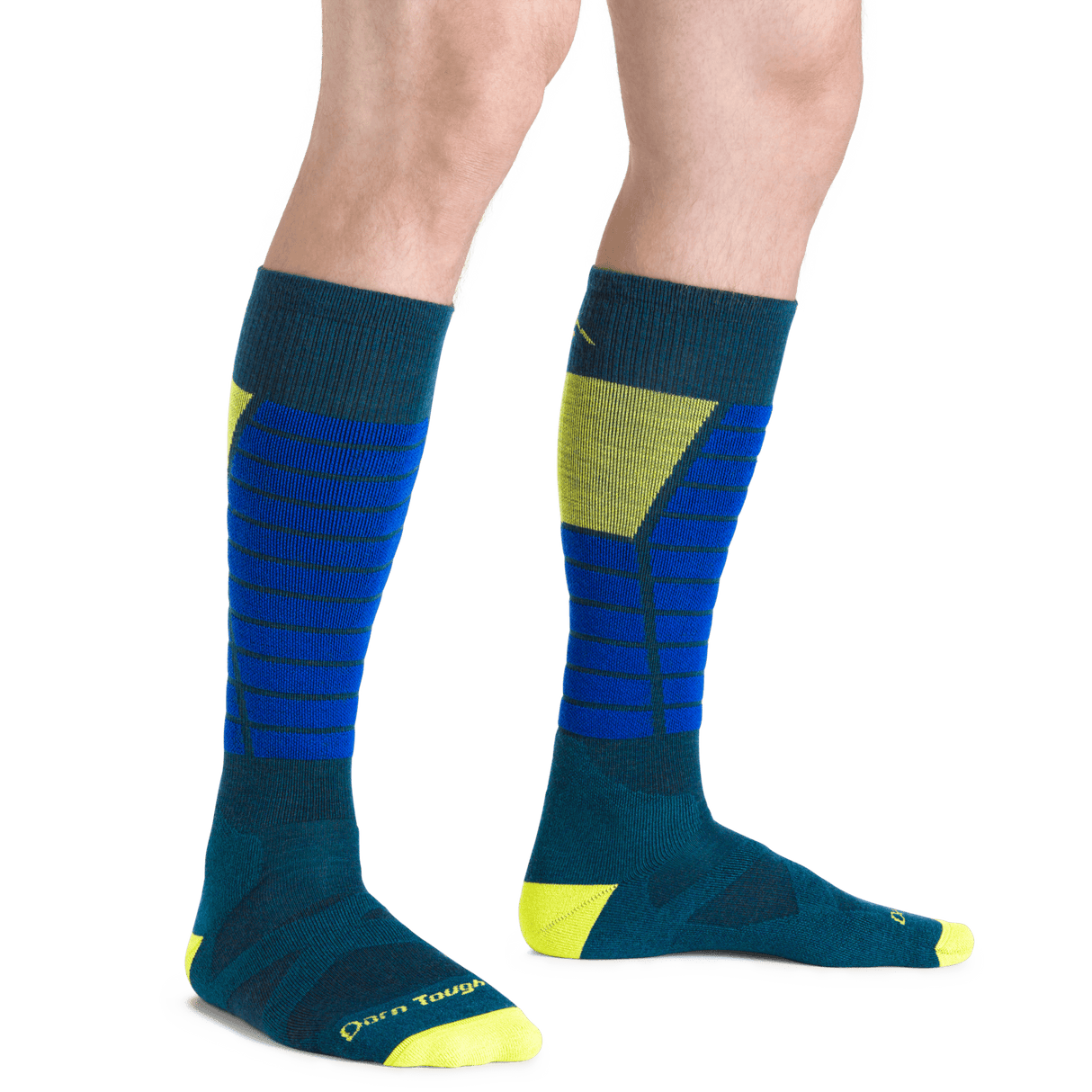 Darn Tough Mens Function X Over-the-Calf Midweight Ski & Snowboard Socks - Clearance  -