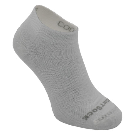 Wrightsock Double-Layer Coolmesh II Lightweight Lo Socks  -  Small / White / Single Pair