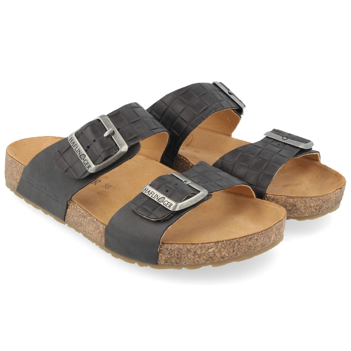 Haflinger Andrea Sandals  -  36 / Black