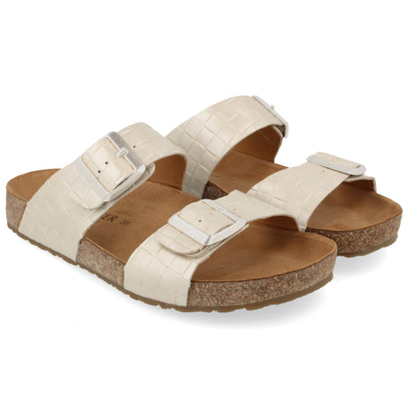Haflinger Womens Juno Sandals  -  36 / Cream