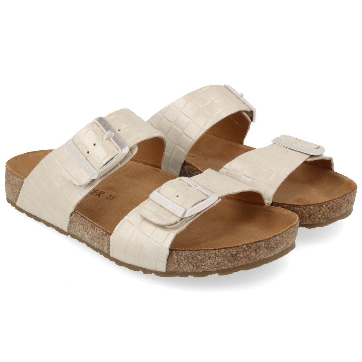 Haflinger Womens Juno Sandals - 36 / Cream