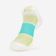 Thorlo Womens 84N Runner Micro-Mini Crew Socks  -  Small / White/Green