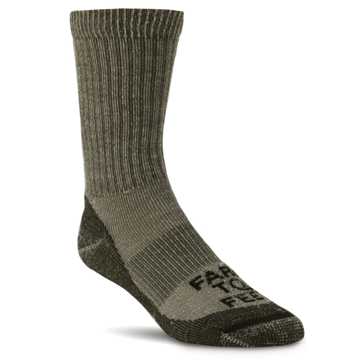 Farm to Feet Boulder Light Cushion Hiking Socks - Medium / Green Gables