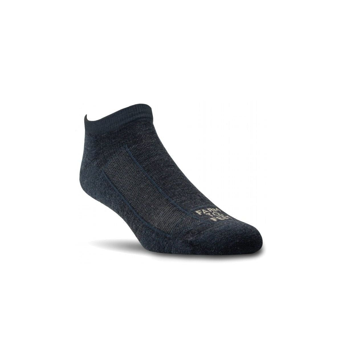 Farm to Feet Greensboro Lightweight Low Socks - Medium / Charcoal