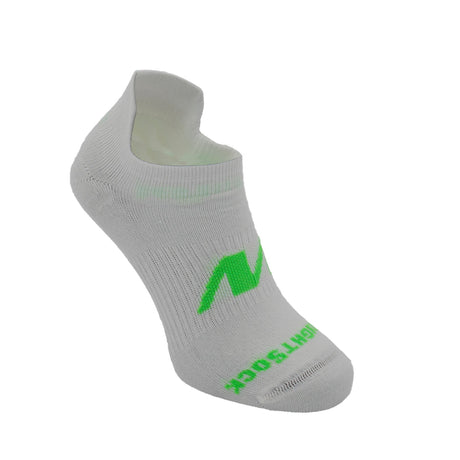 Wrightsock Double-Layer Running II No Show/Tab Socks  -  Small / White