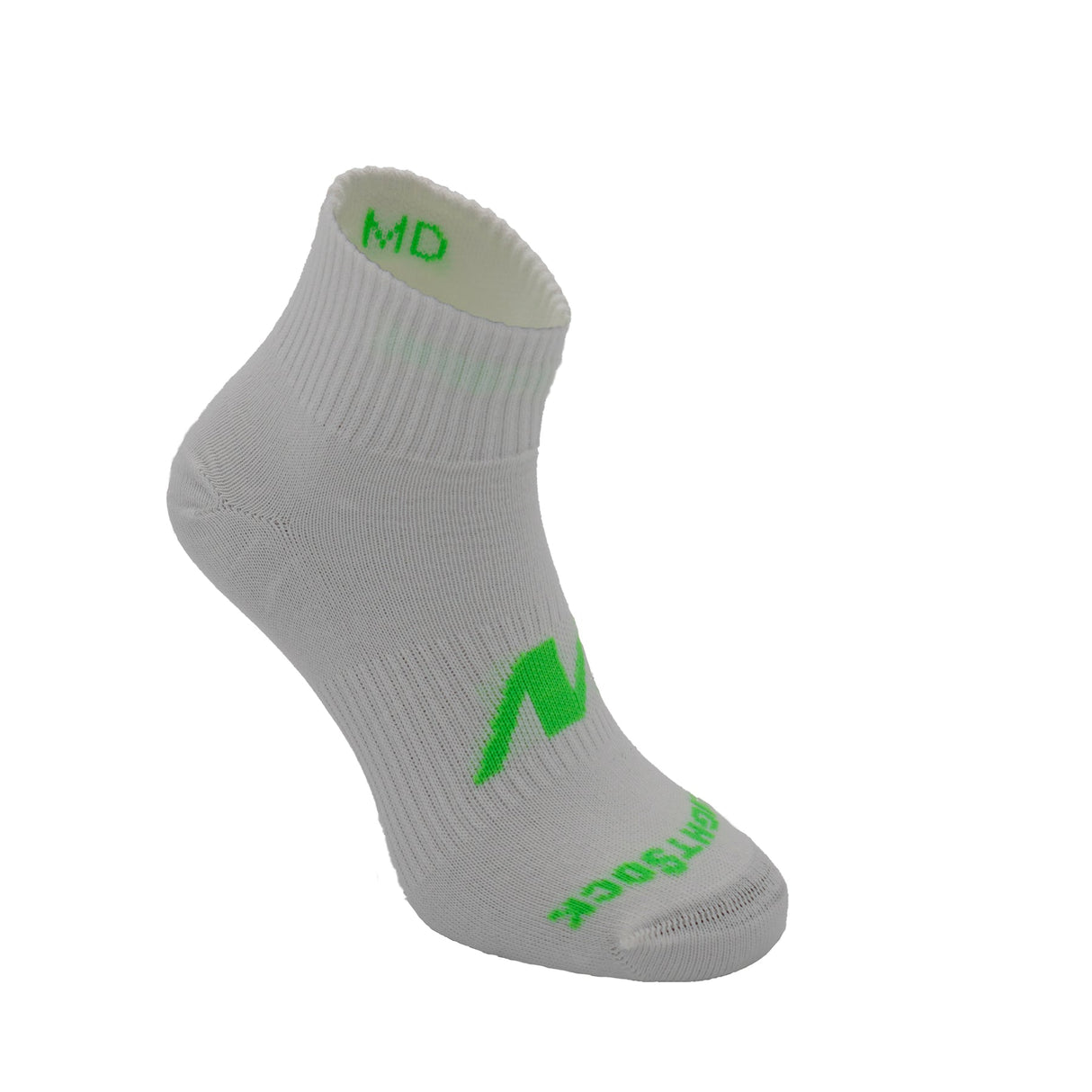 Wrightsock Double-Layer Running II Quarter Socks  -  Small / White / Single Pair