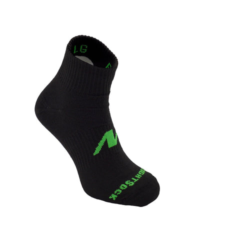 Wrightsock Double-Layer Running II Quarter Socks  -  Small / Black / Single Pair