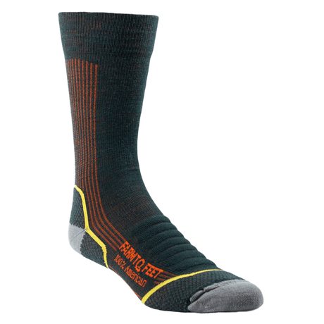 Farm to Feet 3-Pack Damascus Light Cushion Crew Hiking Socks  -