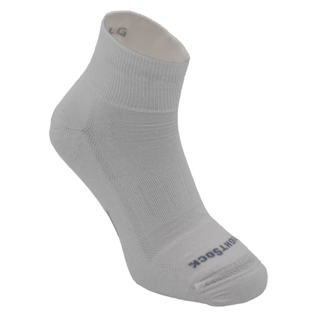 Wrightsock Endurance Quarter Anti-Blister Safety Toe Socks  -  Small / White