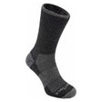 Wrightsock Double-Layer Merino Escape Midweight Crew Socks  -  Small / Gray/Smoke