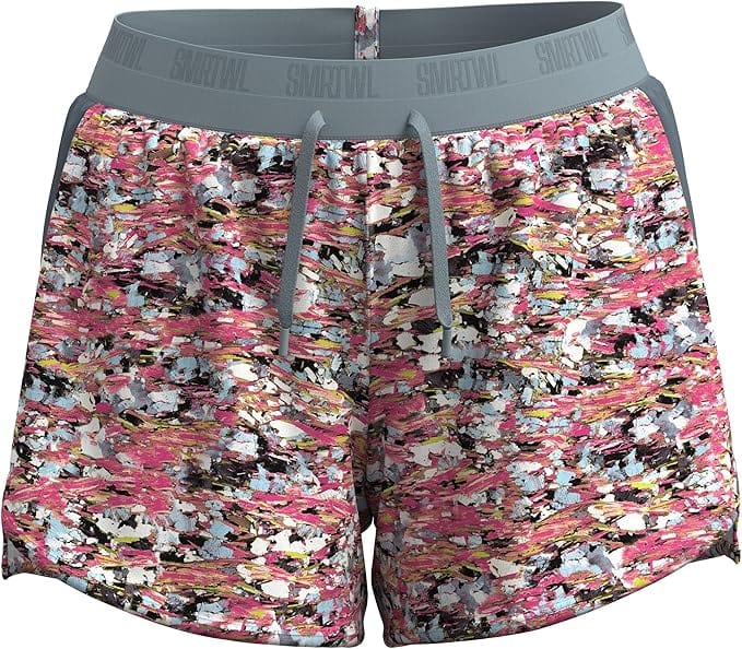 Smartwool Womens Active Lined 4" Shorts - Clearance  -  Medium / Guava Pink Mica Stone