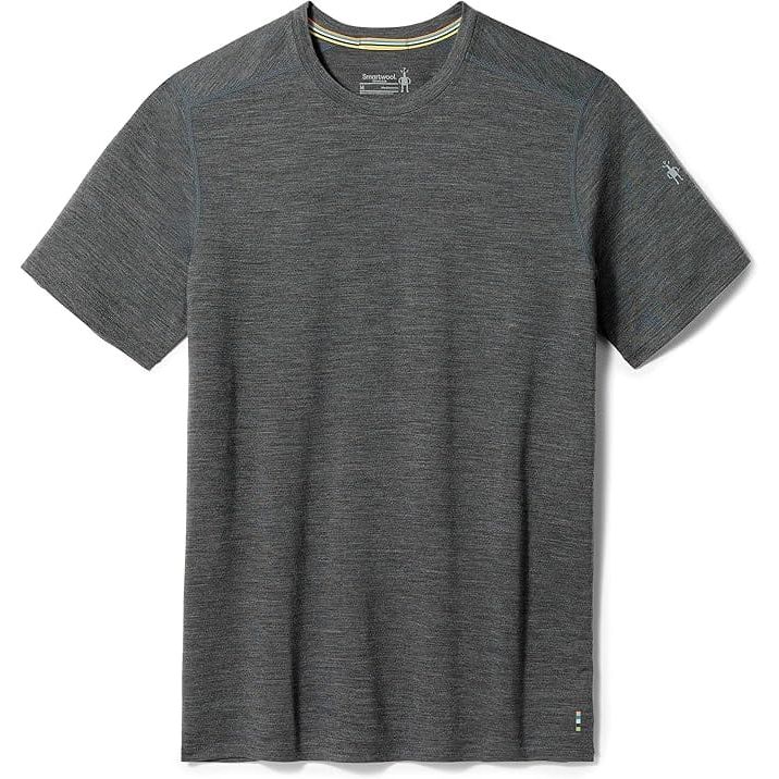Smartwool Mens Merino Short-Sleeve Tee - Small / Iron Heather