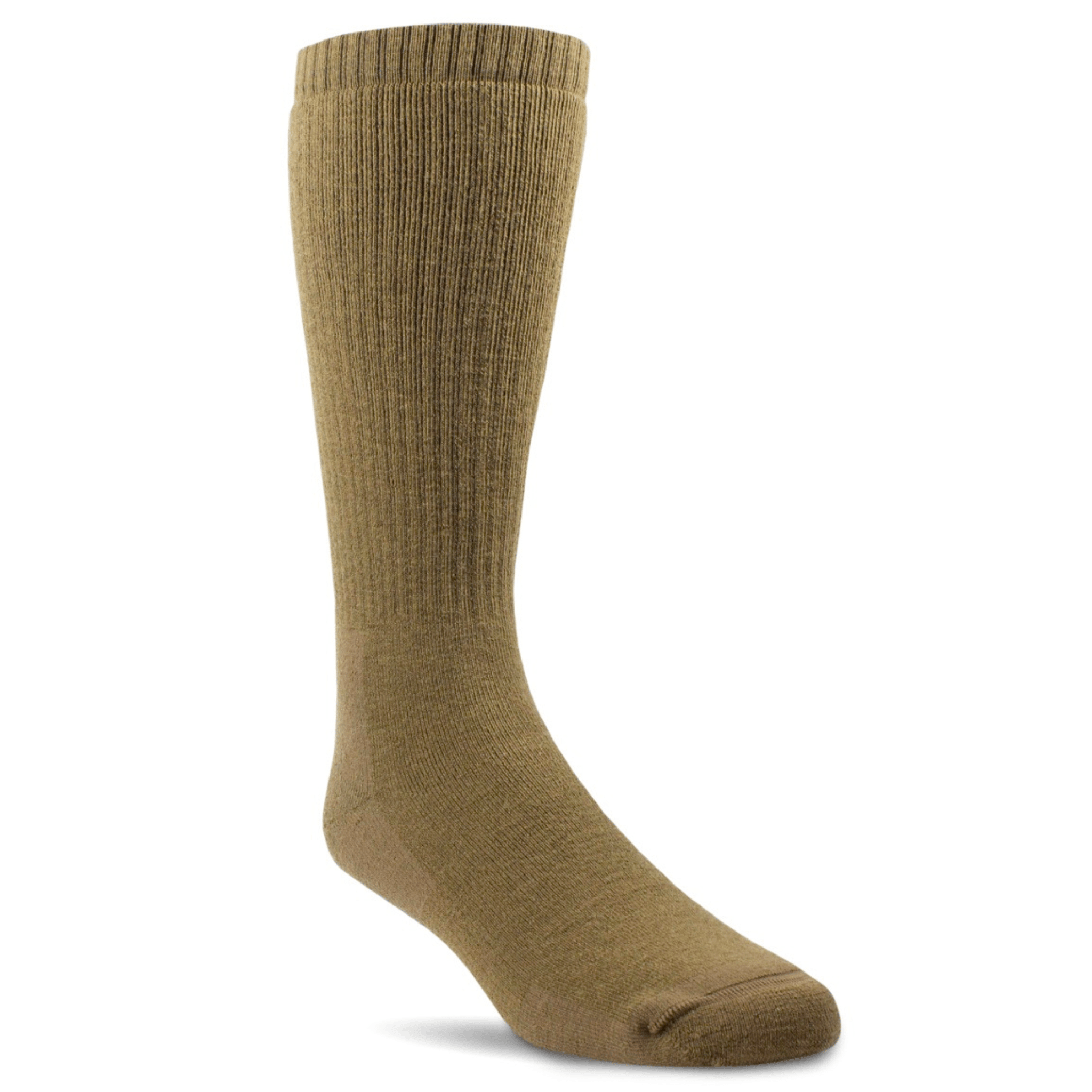 Farm to Feet Jericho Full Cushion Over-the-Calf Tactical Socks  -  Small / Coyote Brown