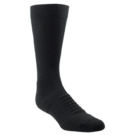 Farm to Feet Fayetteville Light Cushion Extended Crew Tactical Socks  -  Small / Black