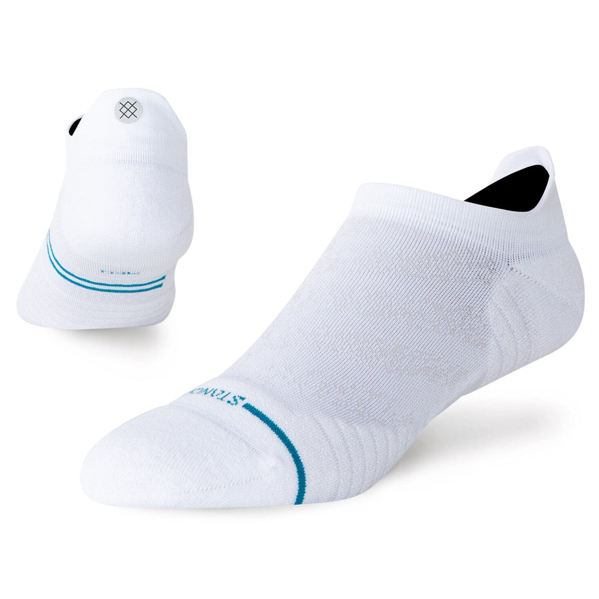 Stance Run Light Tab Socks - Small / White