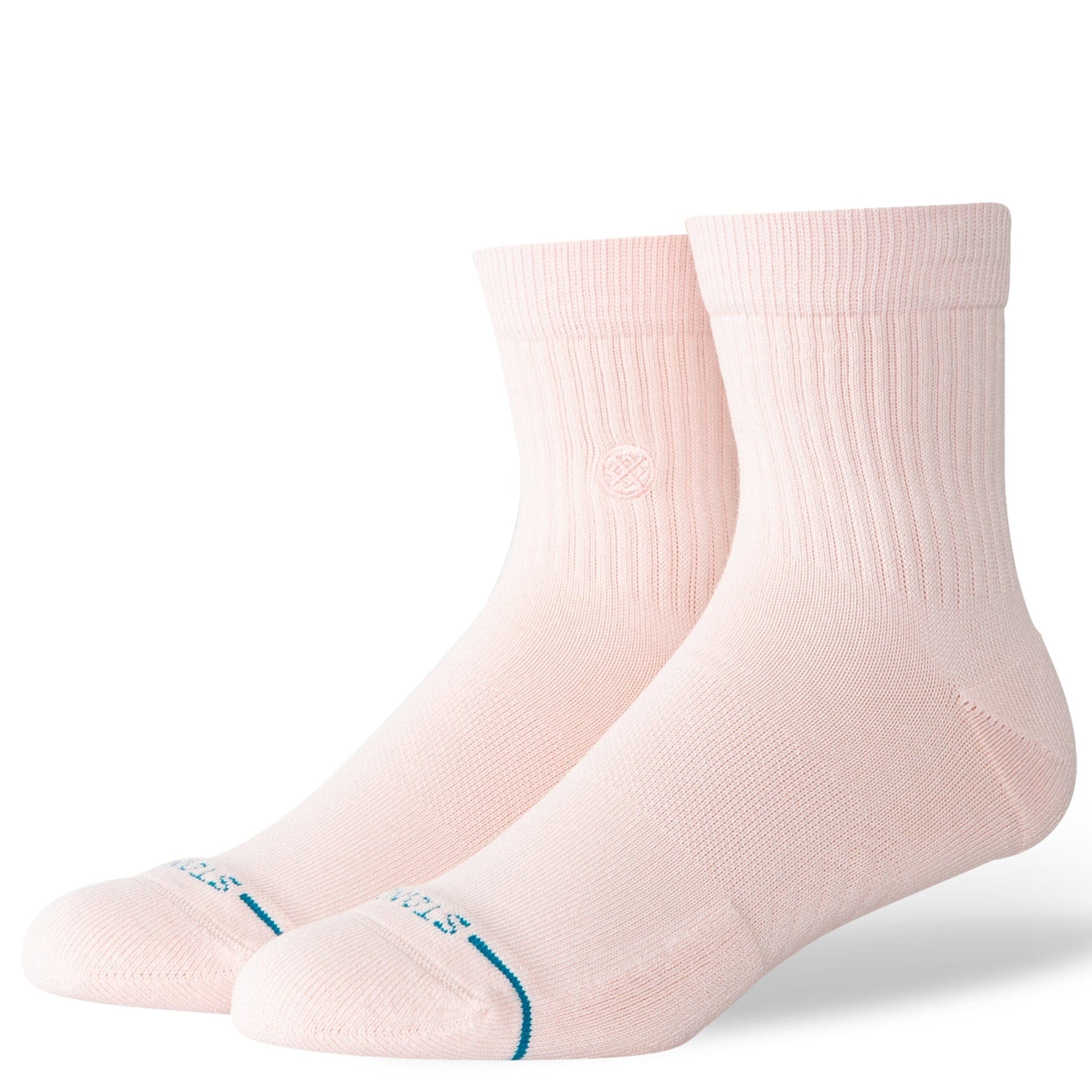 Stance Icon Quarter Socks  -  Medium / Pink