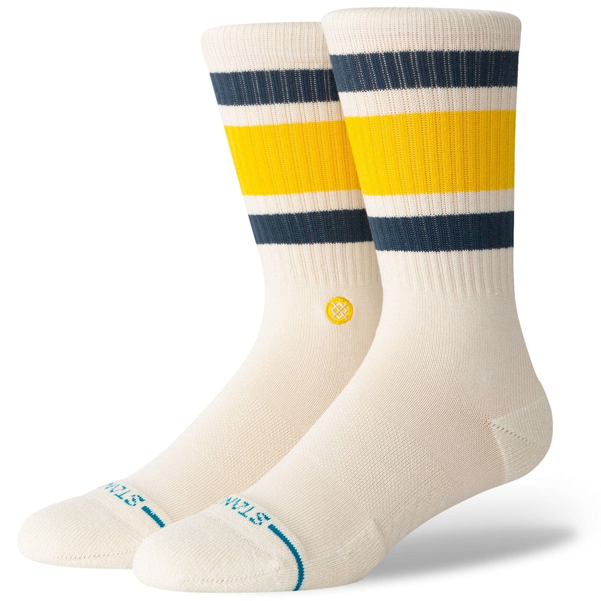 Stance Boyd Crew Socks - Large / Cream