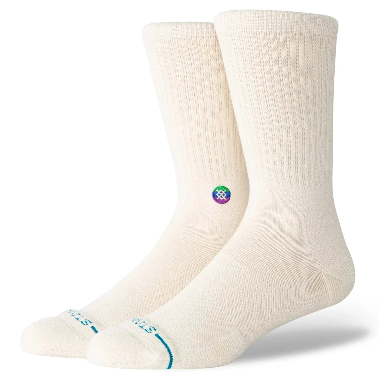 Stance Love Crew Socks  -  Medium / White