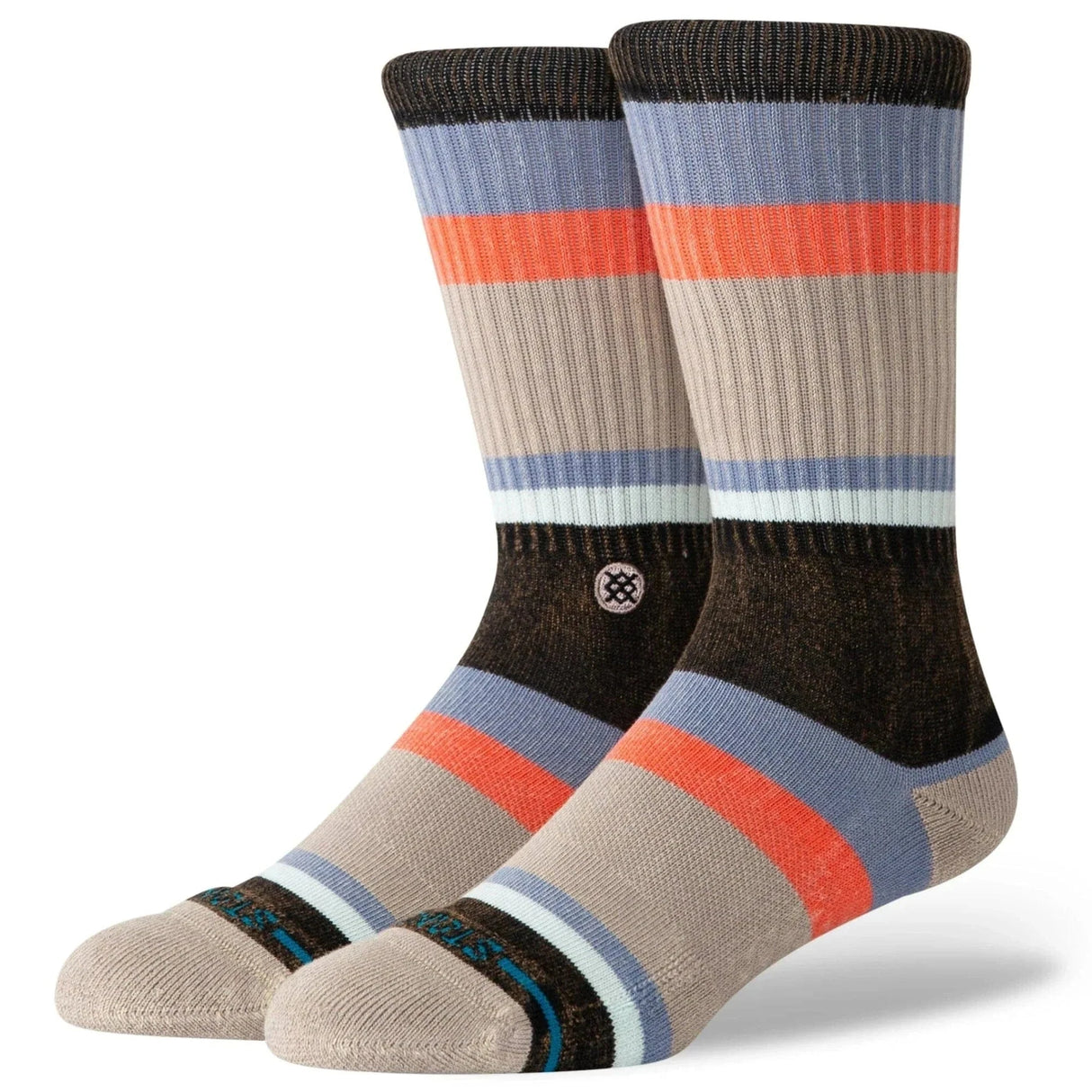 Stance Frankfurt Crew Socks - Medium / String Grey