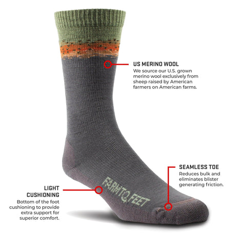 Farm to Feet Missoula Light Cushion Socks  -