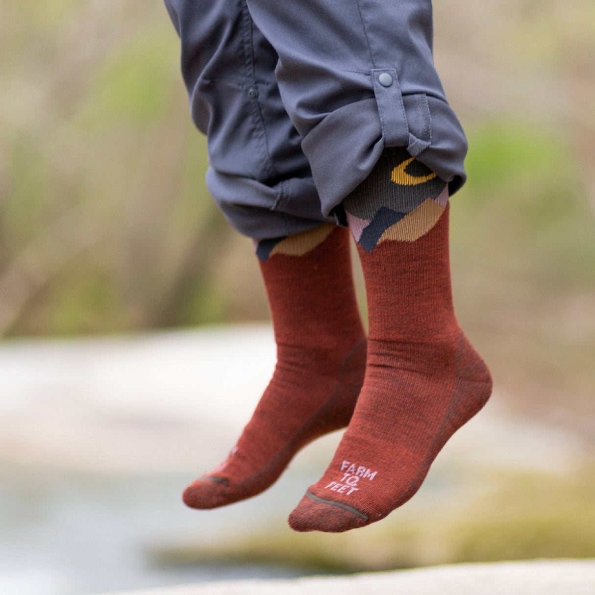 Farm to Feet Maricopa Light Cushion Crew Socks  -