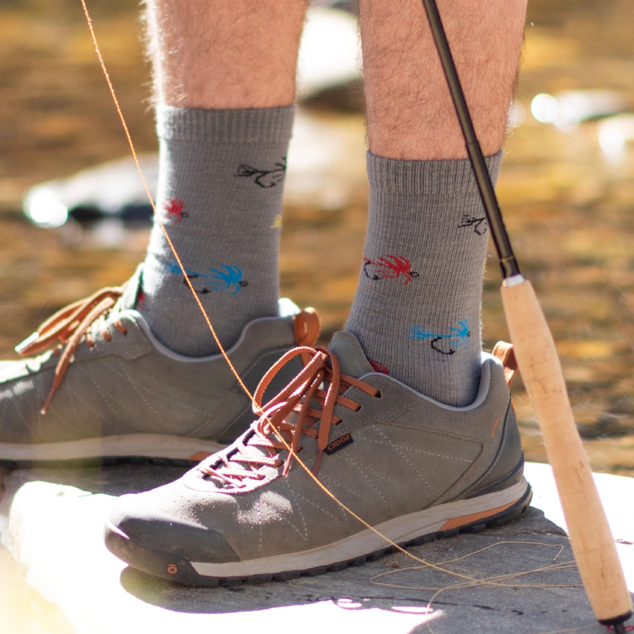 Farm to Feet Yellowstone Light Cushion Crew Socks  -